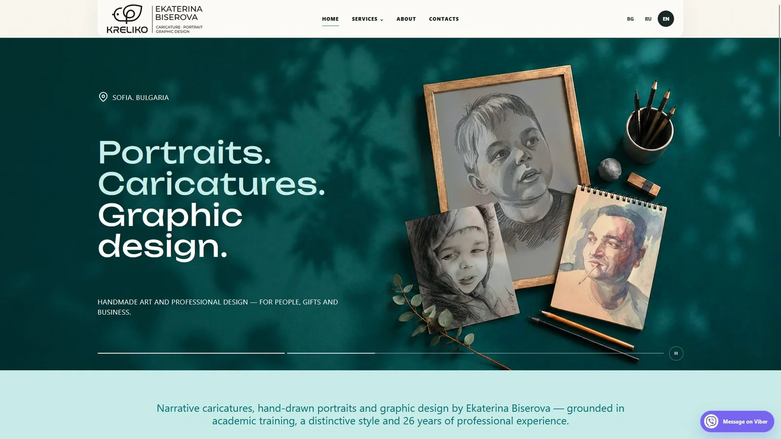 Kreliko homepage