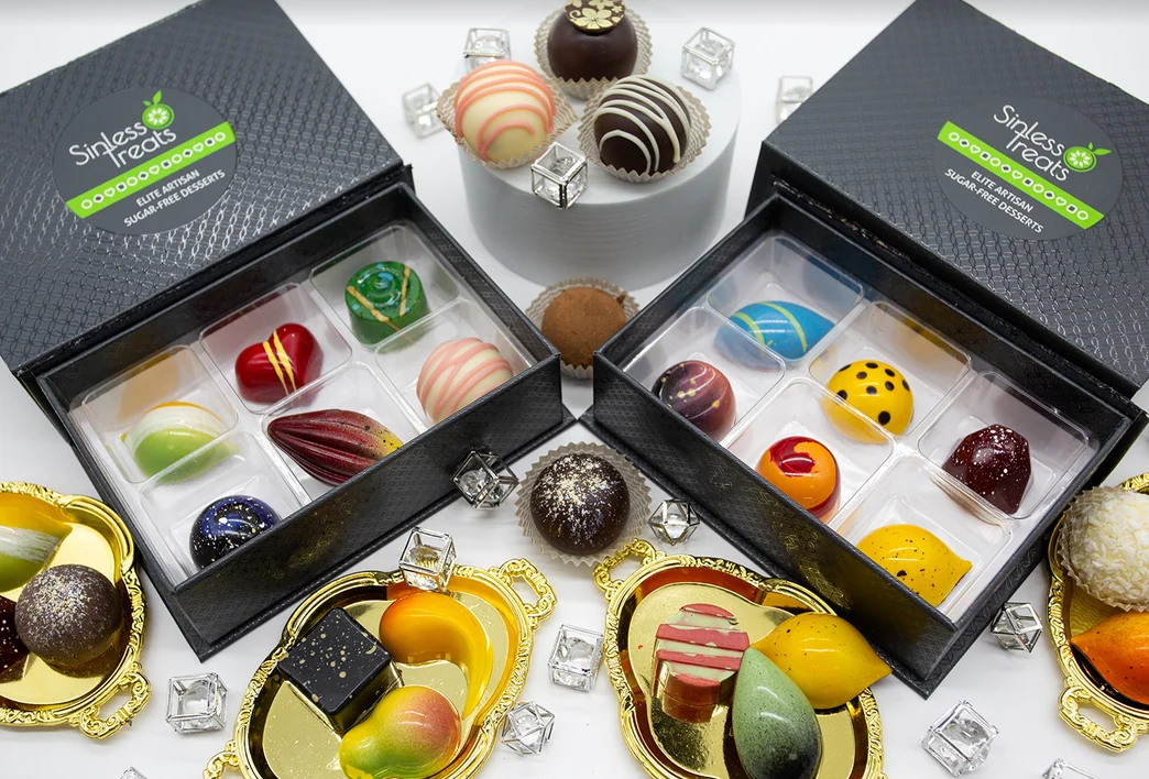 Кутии с бонбони Sinless Treats Chocolate